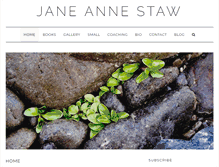 Tablet Screenshot of janeannestaw.com